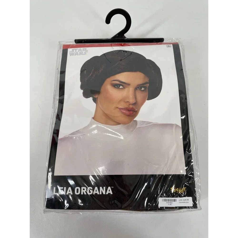 Star Wars Leia Organa Bun Wig A New Hope Spirit Halloween